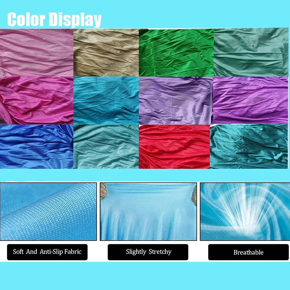 5 метров эластичный Воздушный Гамак для йоги многофункциональные