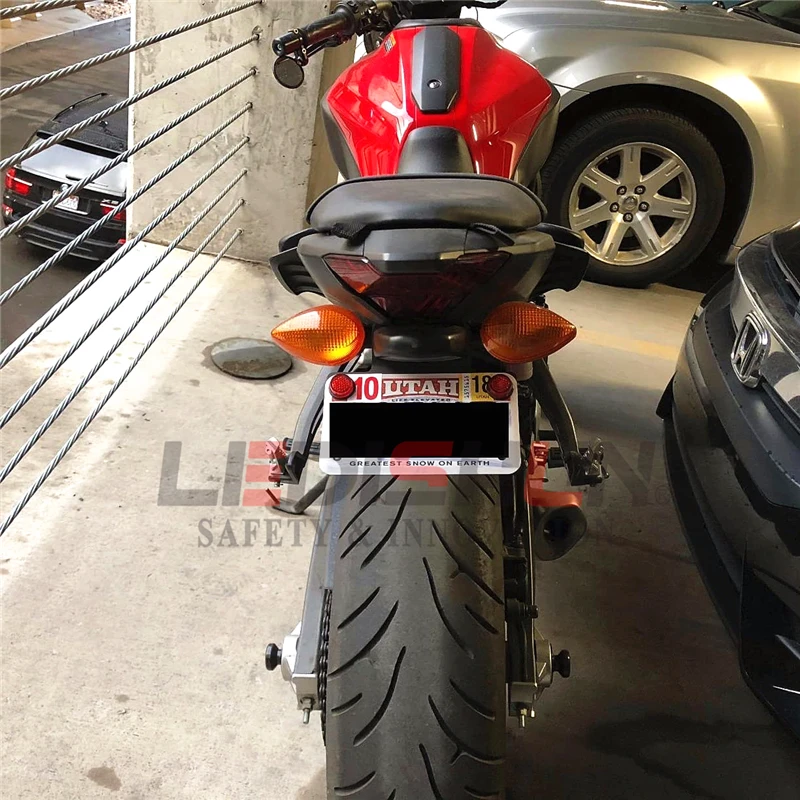 Держатель номерного знака для мотоцикла Yamaha MT-07 MT07 FZ07 2014-2020 | Автомобили и