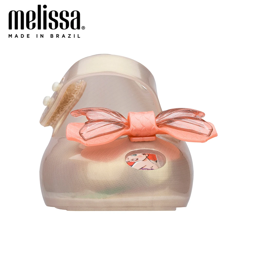 Ультралегкие сандалии желе для девочек Mini Melissa Mermaid новинка 2020 детская обувь