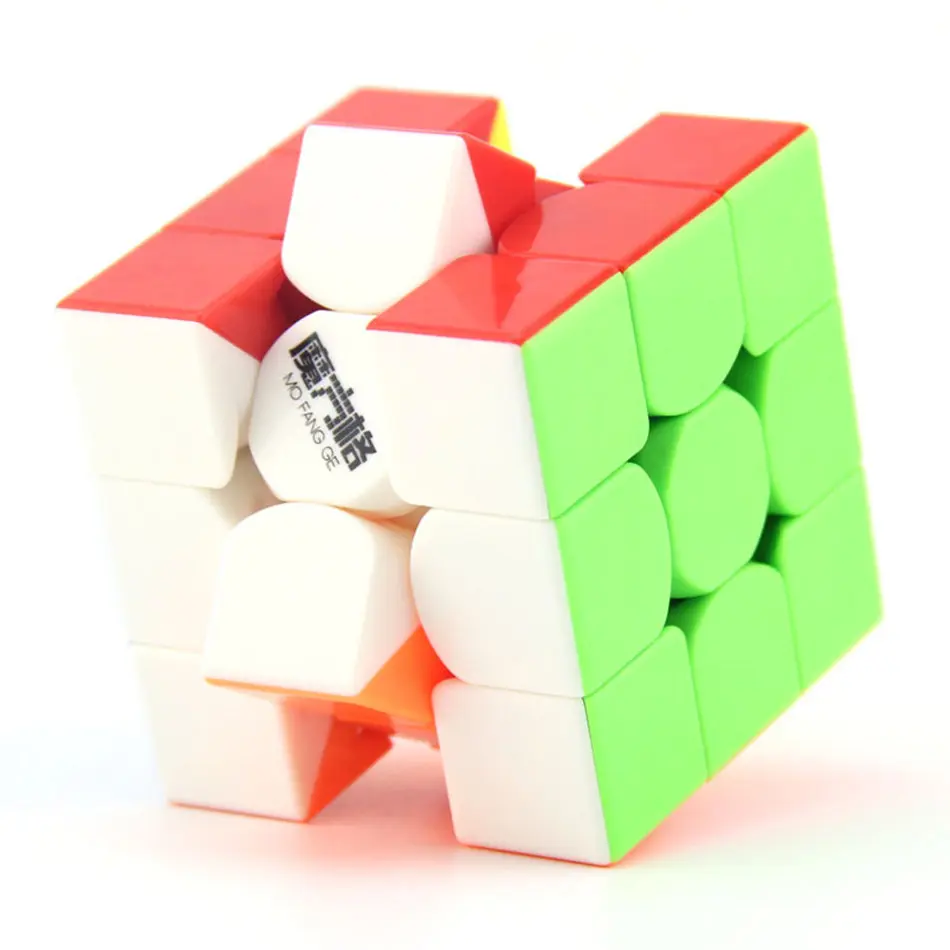 QiYi 3x3x3 Новый Thunderclap черный 3 слойный Mofangge Qiyi 5 7 см V2 Stickerless Valk 3|Головоломки| |
