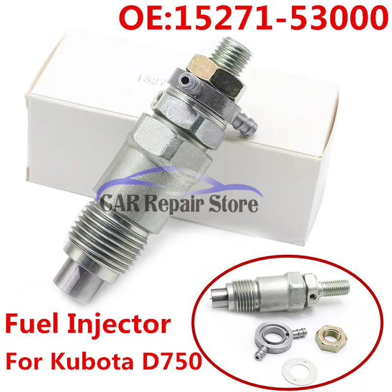 Новый инжектор дизельного топлива для двигателя Kubota D750 D850 D950 V1100 D1302 D1402 V1702 V1902 OEM