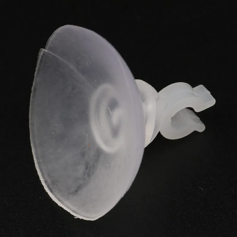 

15Pcs High-end Transparent Glass sucker fish tank hose support sucker glass plastic sucker cups Fish Tank Aquarium Fittings