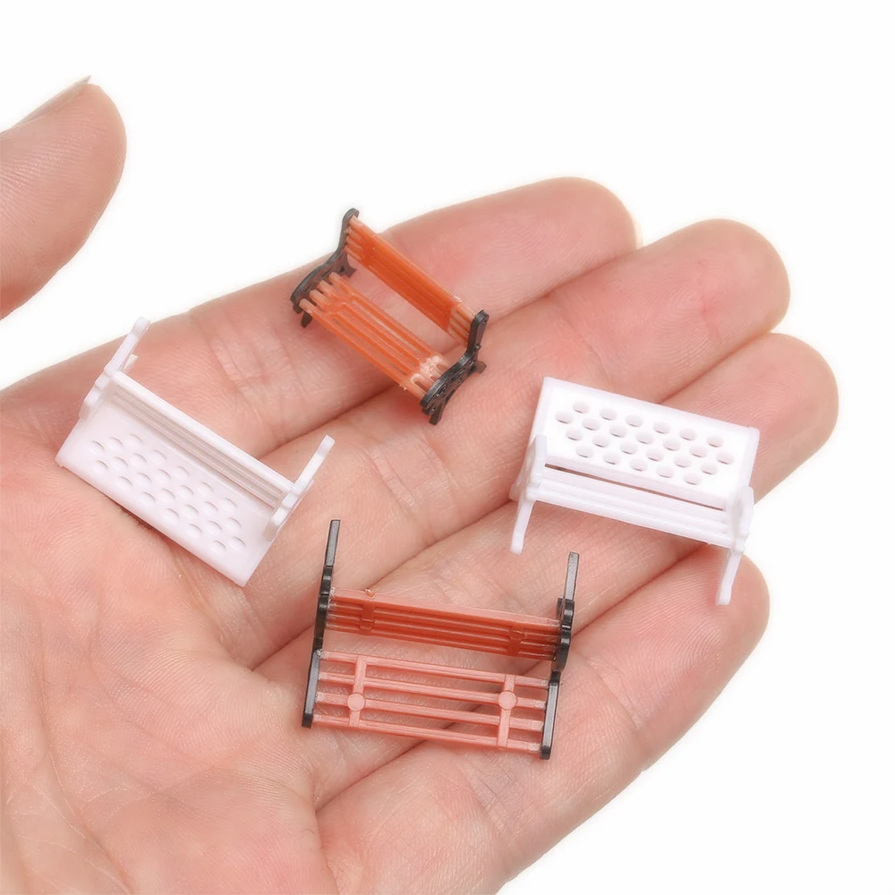 Миниатюрная скамейка из смолы сказочный садовый декор бонсай суккулентов | Дом и