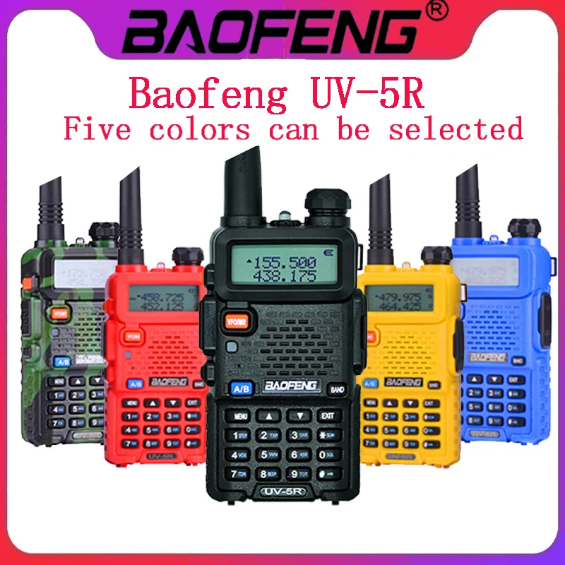 Baofeng UV 5R иди и болтай Walkie Talkie “иди профессиональный CB радиостанция баофэн