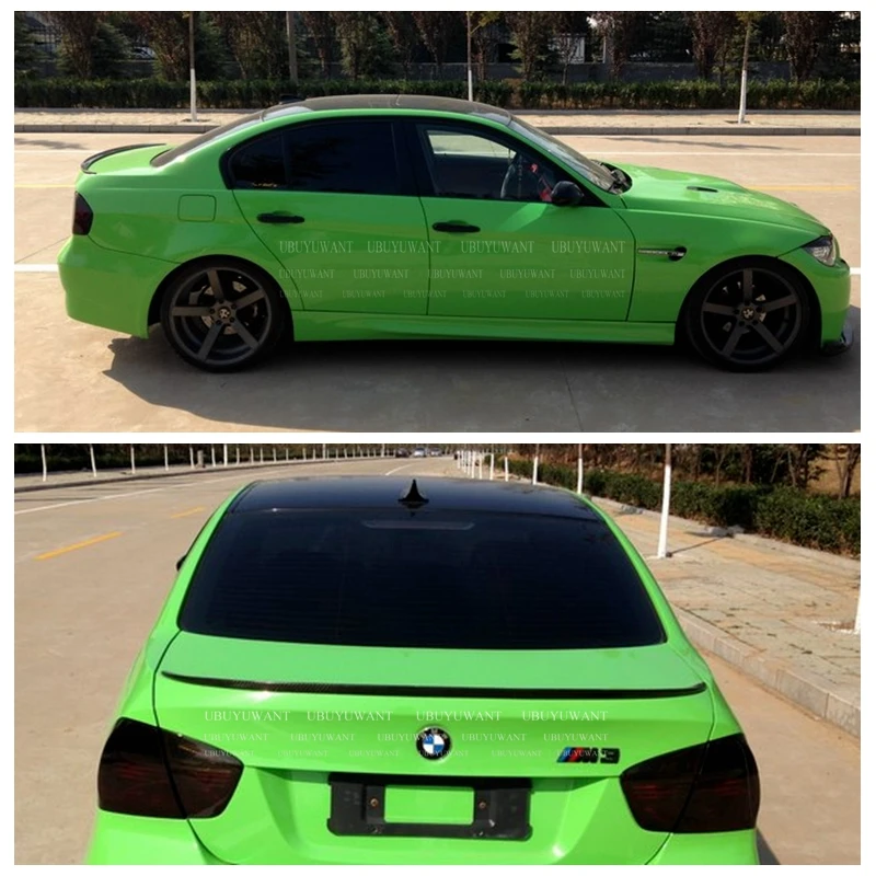 UBUYWUANT для BMW E90 3 серии M Style ABS/цвет углерода спойлер на задний багажник крыло 2005 2006