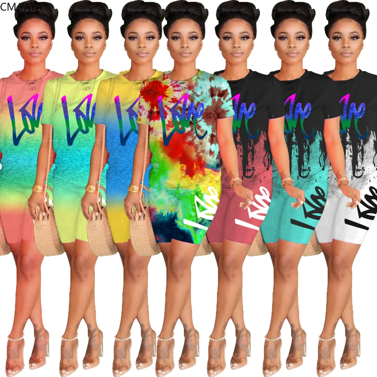 Женский спортивный костюм двойка с принтом в виде бабочки и черной дыры комплект