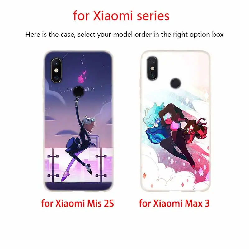 Мягкий чехол из ТПУ Для Xiaomi Mi 11 Pro Ultra 10 9 8 SE 6X 5X A3 A1 A2 LITE cc9 cc9e Steven Universe Pearl | Мобильные