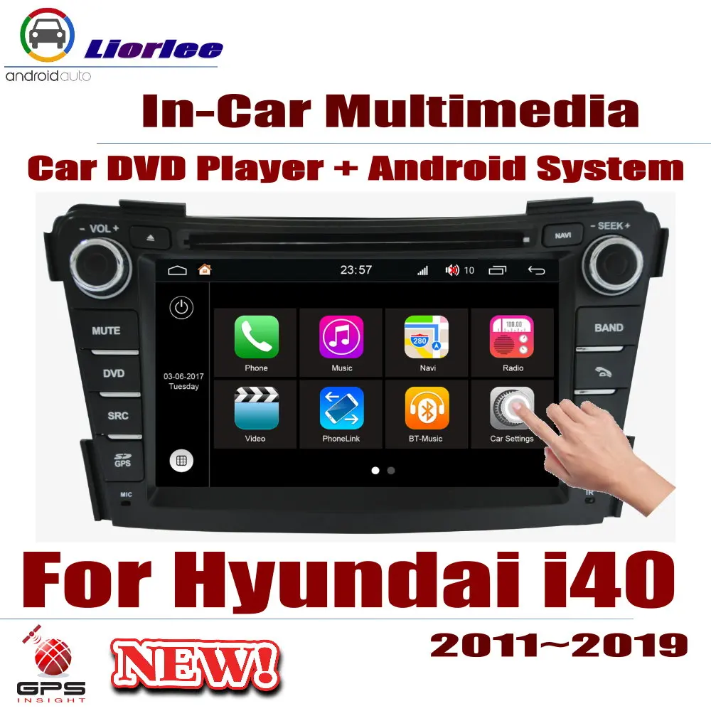 Car DVD Player For Hyundai i40 2011-2019 IPS LCD Screen GPS Navigation Android System Radio Audio Video Stereo Car DVD Player For Hyundai i40 2011-2019 IPS LCD Screen GPS Navigation Android System Radio Audio Video Stereo