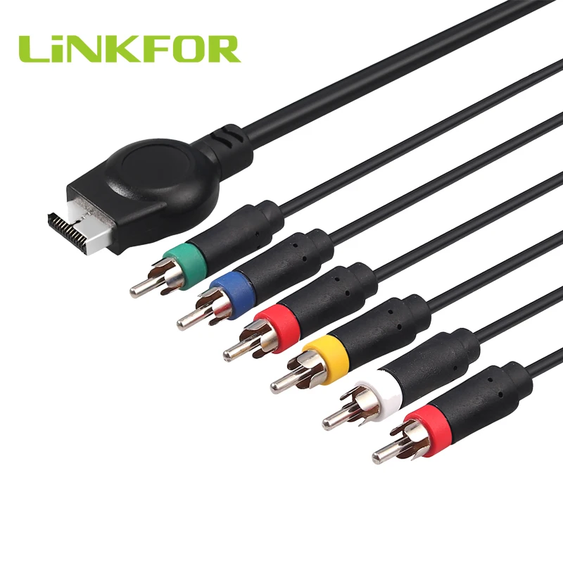 

LiNKFOR 1.8m YPBPR Cable Premium High Resolution HDTV Component RCA Audio Video Cable For PS2/PS3/PS3 Slim Gaming Console