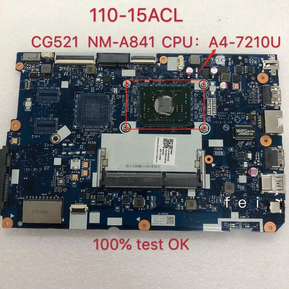 Компьютерные комплектующие: cg521 nm a841 motherboard - купить по выгодной цене