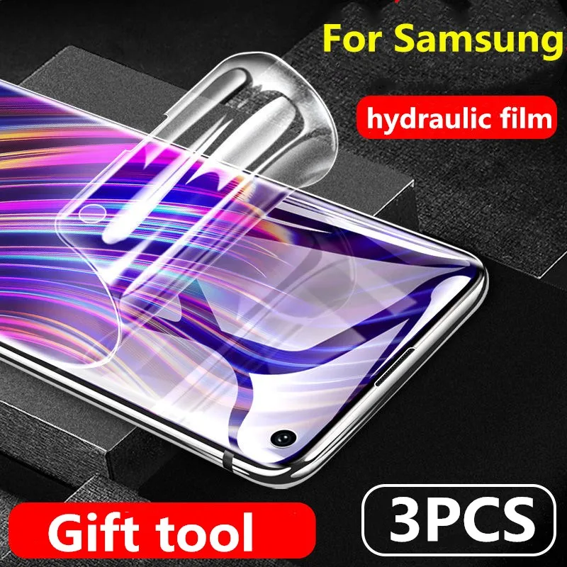 100D гидрогель пленка для samsung Galaxy S8 S9 S10e S10 плюс Экран протектор A50 A30 A20 A70 A80 A90 A10 Note 8