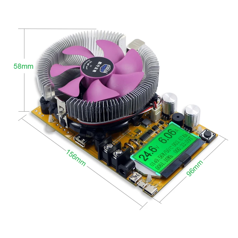 Тестер напряжения и емкости тока может протестировать различные батареи