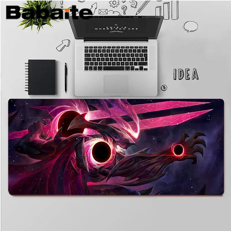 

Babaite Top Quality League of legends Aatrox Comfort Mouse Mat Gaming Mousepad Free Shipping Large Mouse Pad Keyboards Mat