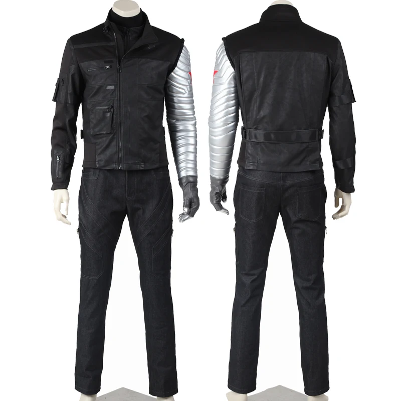 Костюм для косплея из фильма Гражданская война зимний солдат баки Барнс Боевая