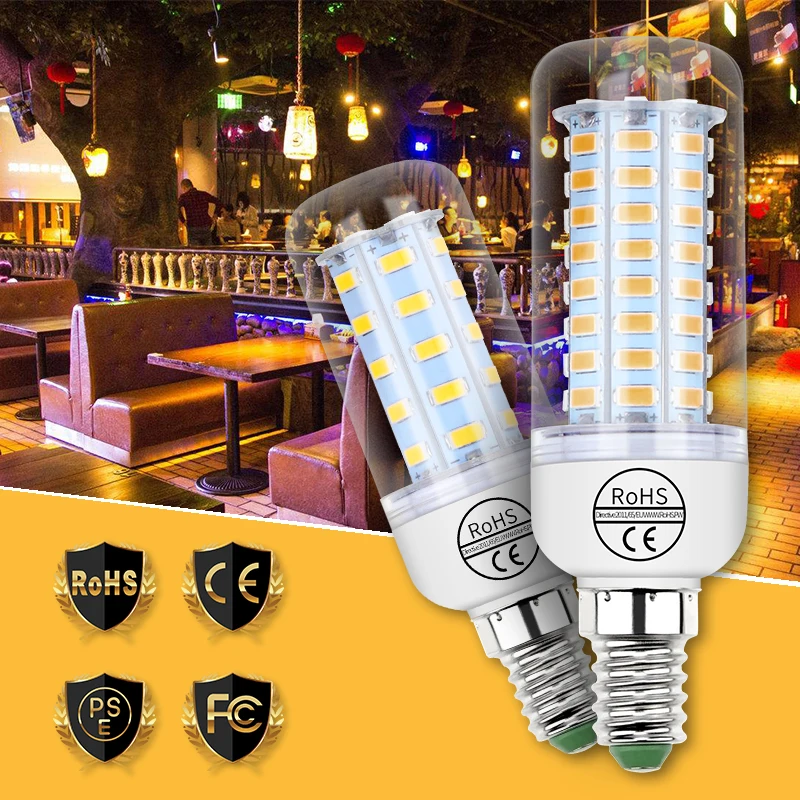 

E27 Led Lamp 220V Bulb GU10 Corn Lamp E14 Led Candle Light Bulb G9 Led 3W 5W 7W 9W 12W 15W Bombilla B22 Lampara Home Lighting