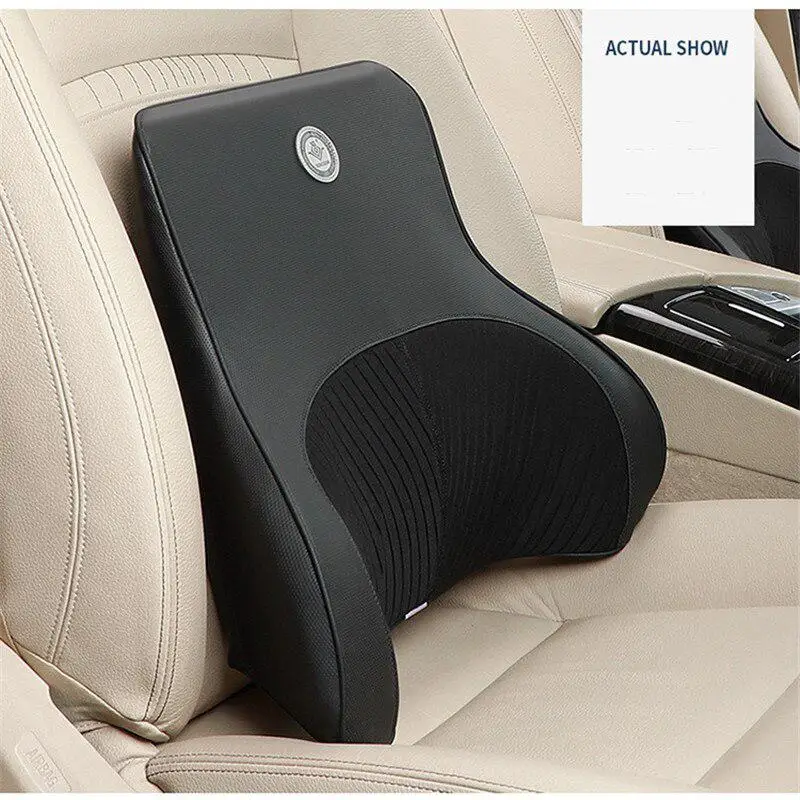 Memory Foam хлопок Автомобильная Задняя поддержка для офиса машинный Поясничный