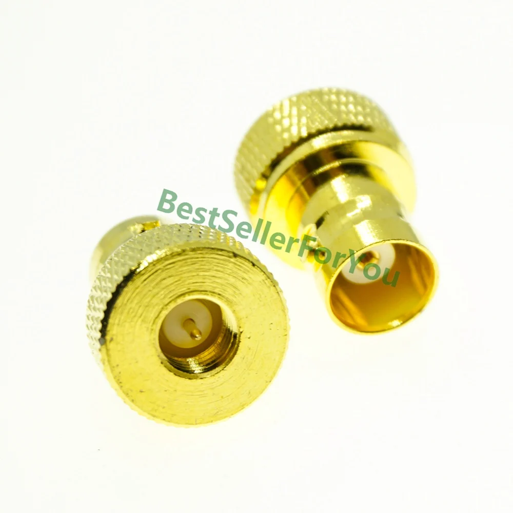 Переходник с гнезда BNC на гнездо SMA для антенны Vertex Icom Kenwood Golden |