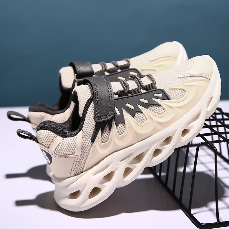 

Детские туфли унисекс, мягкая дышащая спортивная обувь с скрученной подошвой, Нескользящие, повседневные, для начинающих ходить мальчиков ...