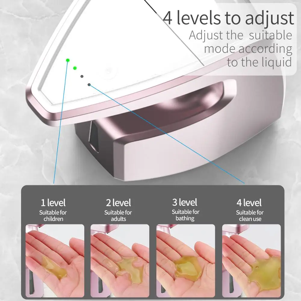 

Automatic Hand Sanitizer Dispenser - Touchless Soap Dispenser | Premium, Waterproof 15.2oz/450ml, Adjustable Volume, Alcohol