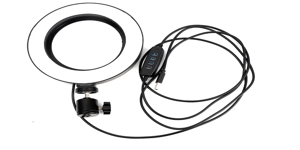 BAODELI USB 16 26 см селфи кольцо свет профессиональный штатив подставка для Dslr мобильного телефона держатель блогер вьедо аксессуары
