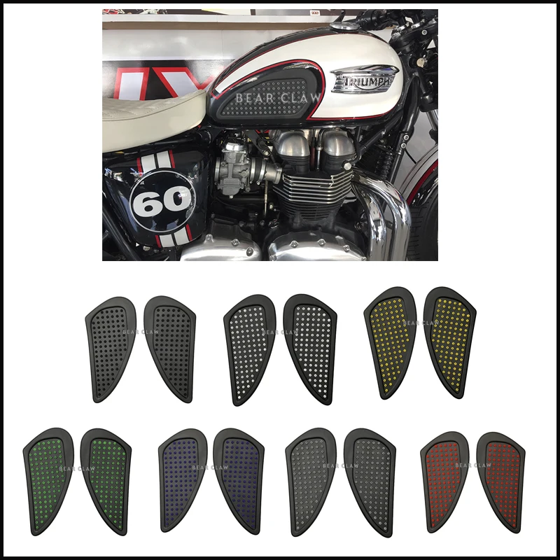 Противоскользящий протектор коленного захвата для мотоцикла Triumph Bonneville 2001