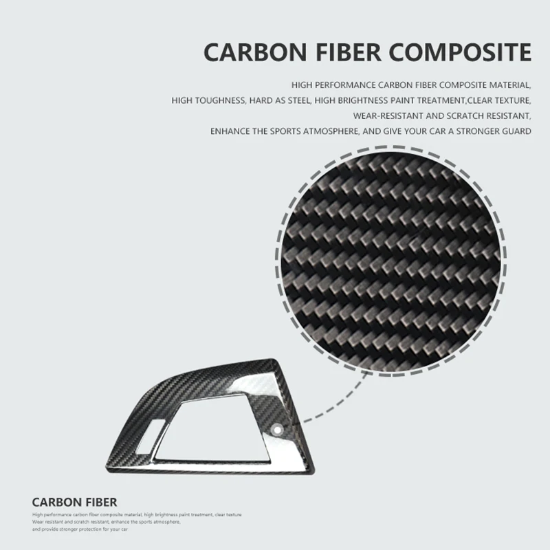 Autocollant de voiture en Fiber de carbone dur, accessoire de garniture intérieure, panneau de sortie d'air côté conducteur, pour BMW série 1 2 F20 F21 F22