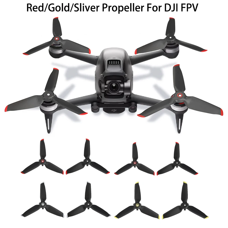 Drone Propellers For DJI FPV Combo Quiet Flight Replacement Spare Part Accessories | Электроника