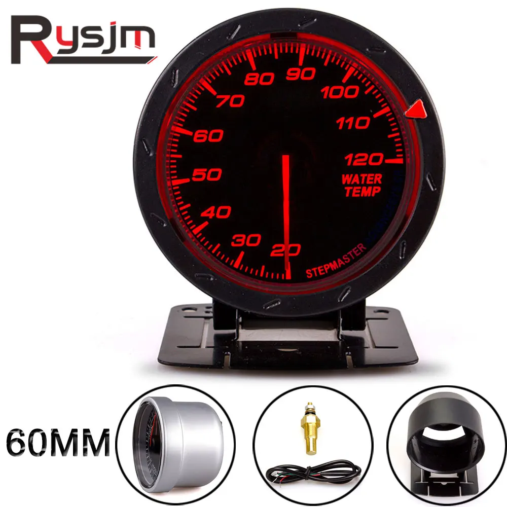 60 мм автоматический датчик температуры воды + белый красный светильник 20-120