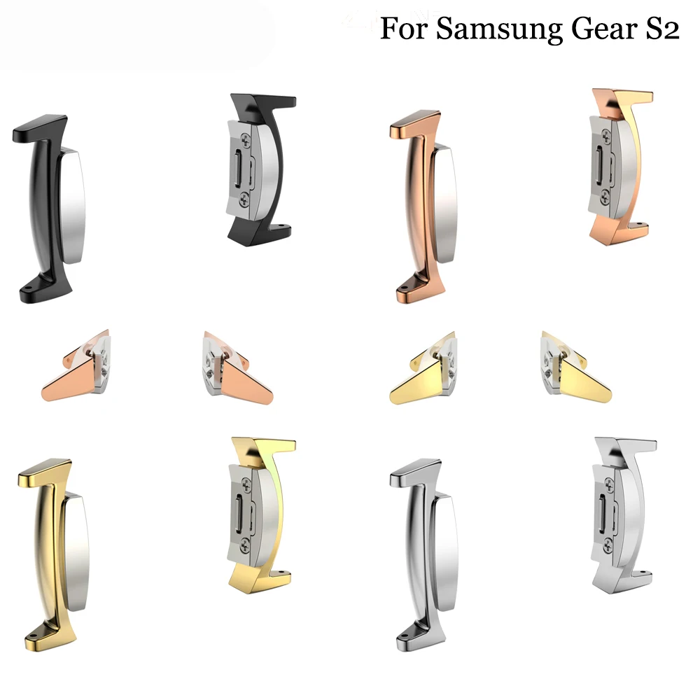 

New For Samsung Gear S2 R720 Metal connector Replacement High quality stainless steel connect For Samsung Gear watch Accessories