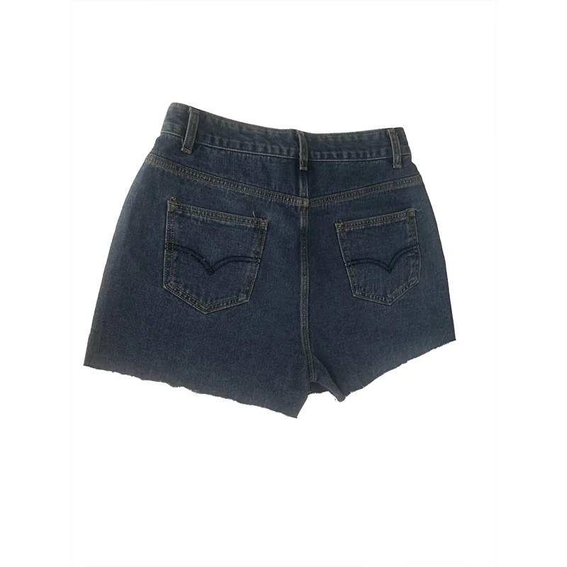 

Echoine Short Jeans Woman Hole Embroidered High Elasticity Cowboy High Waist Jeans Skinny Jeans Woman