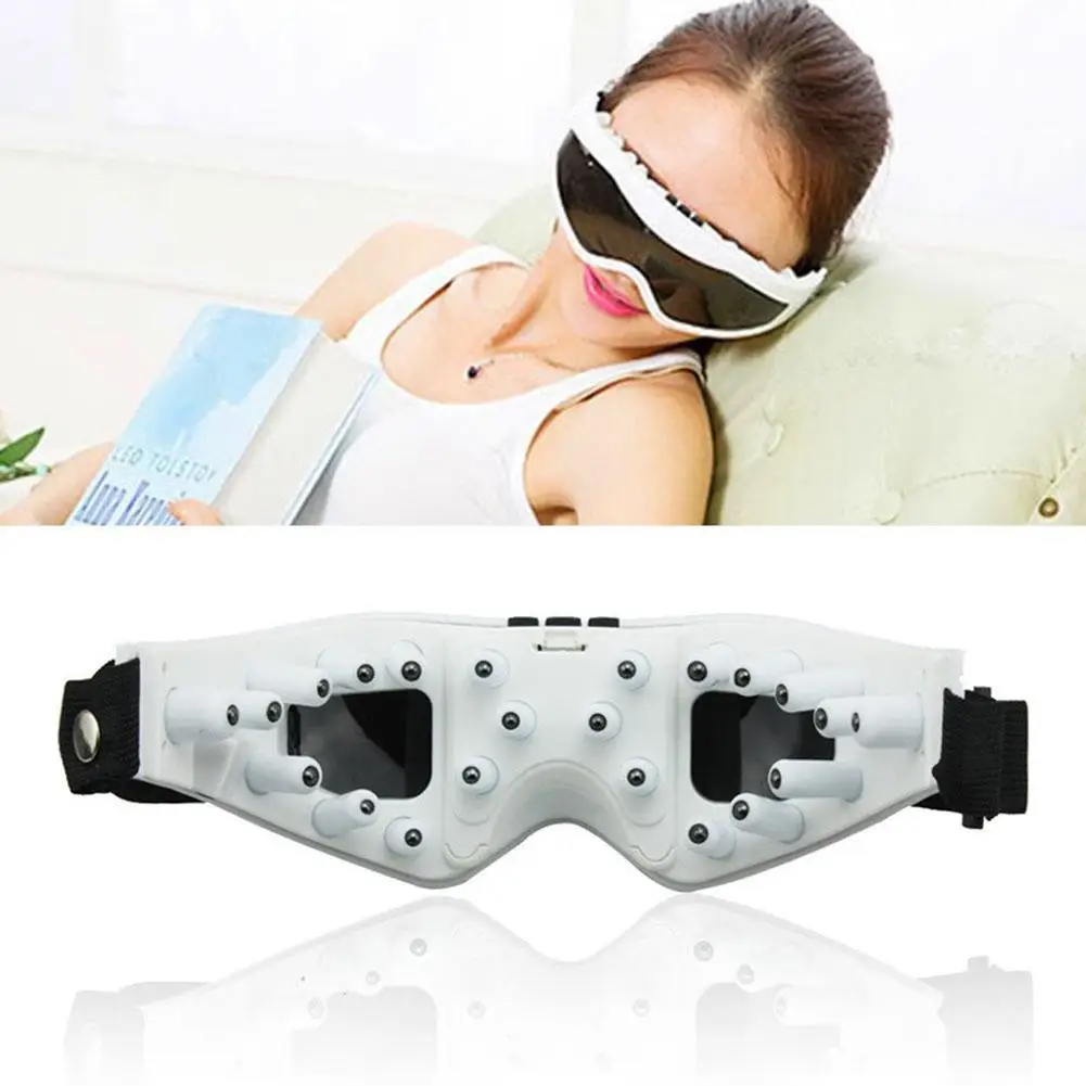 

Comfortable Electric Eye Massager Men Women Eye Brain Relax Magnetic Eye Health Care Massager Instrument Best Gift