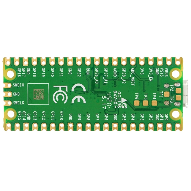 Raspberry Pi Pico Board RP2040    Arm Cortex M0 +