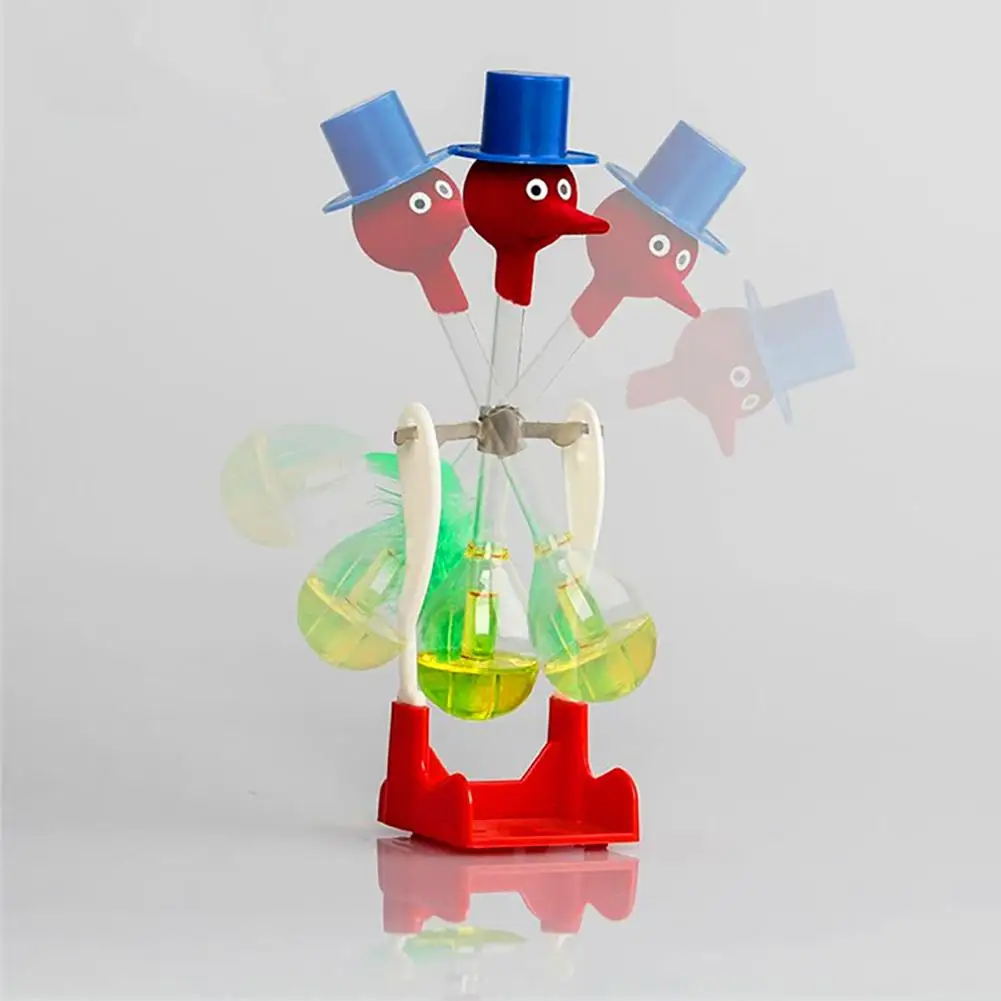Творческий нон-стоп жидкость питьевой Стекло Лаки Птица утка Bobbing магический
