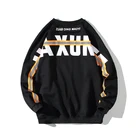 Мужская Повседневная Толстовка в стиле Харадзюку, черно-белая толстовка свободного покроя в стиле хип-хоп, одежда для улицы в стиле панк, весна-осень 2022