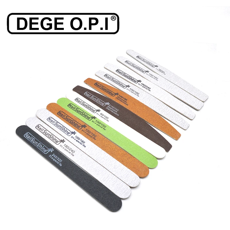 

100Pcs/Lot Sanding Nails File 80 100 120 150 180 240 320 Strong Sandpaper Nail Supplies For Professionals Nail File For Manicure