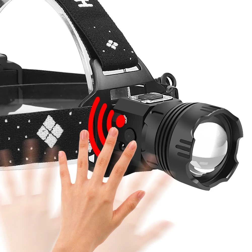 

USB Rechargeable LED Headlamp Headlight Head Light Torch Flashlight 18650 2500-2800 Lumens