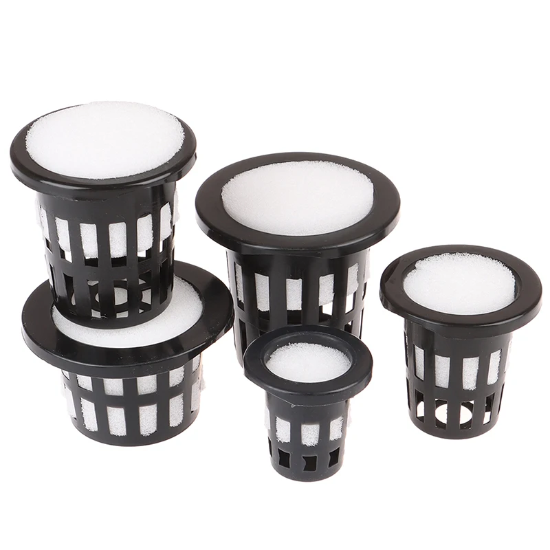 10 наборов сетчатых горшков корзина с чашками гидропонная система садовое