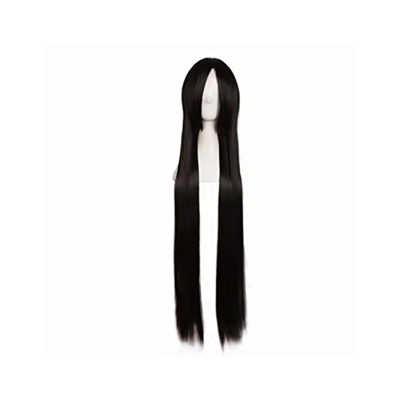 2022 аксессуар для Хэллоуина длинный прямой парик косплея черный фиолетовый