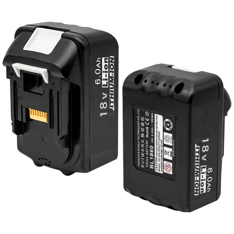 

2021 NEW Suitable for Makita Makita 18V6AH lithium battery BL1830 BL1840 electric drill power tool battery pack fast delivery
