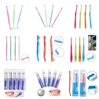 clean orthodontic braces interdental brush non toxic adult orthodontic toothbrushes dental tooth brush u trim soft toothbrush