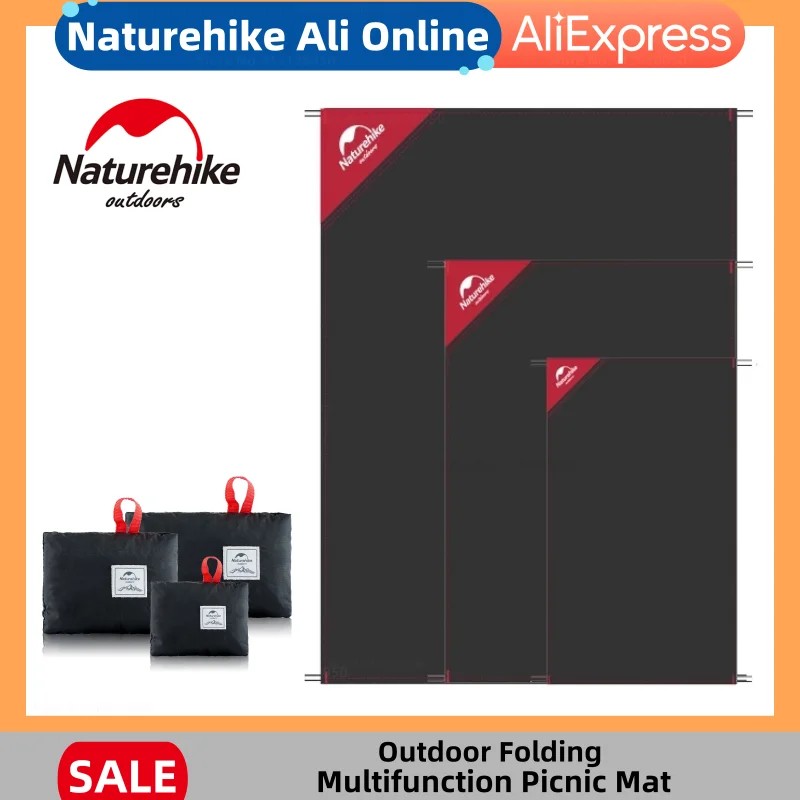

Напольный коврик Naturehike, многофункциональный ультралегкий портативный водонепроницаемый плед для пикника, подушка для кемпинга, матрас для...