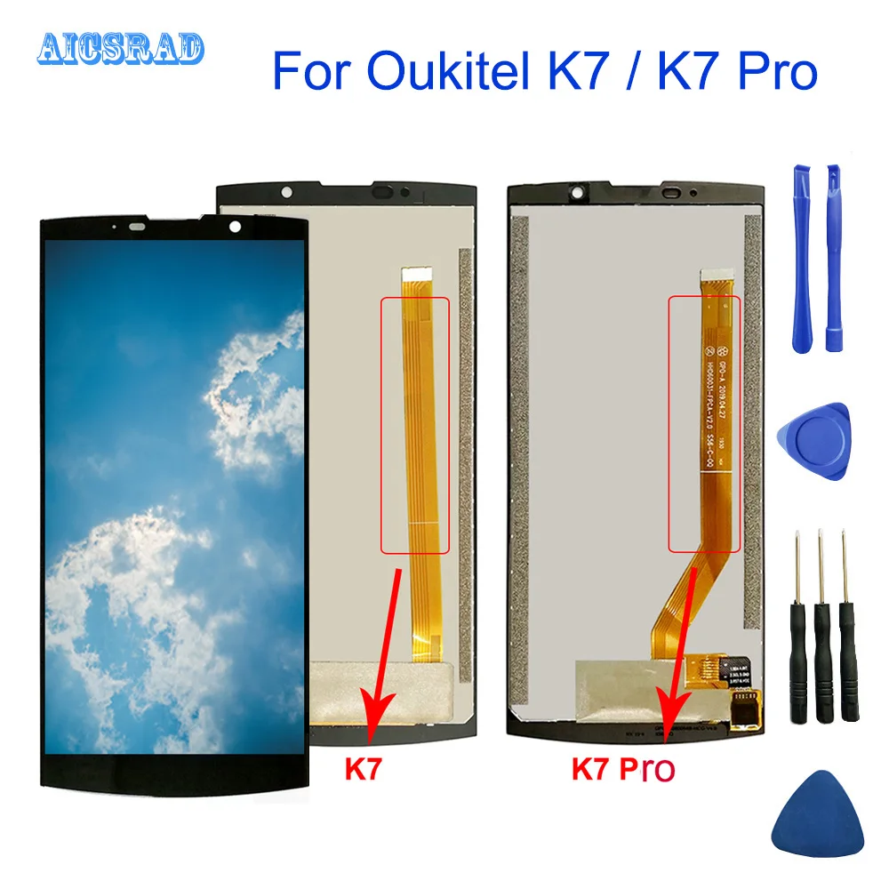 Для OUKITEL K7 POWER LCD дисплей сенсорный экран 100% оригинальный протестированный