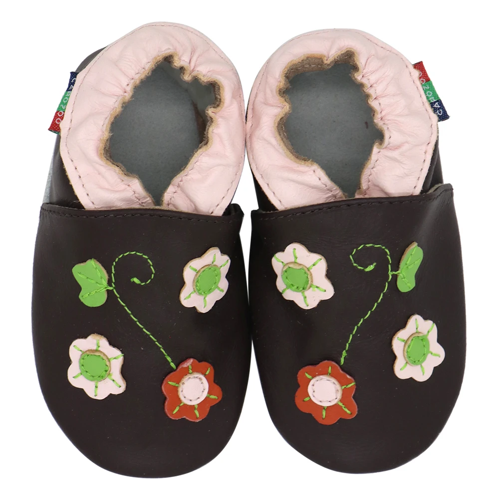 Carozoo-zapatillas de piel de oveja suave para beb&eacute;s, zapatos infantiles para primeros pasos, para ni&ntilde;os y ni&ntilde;as-2