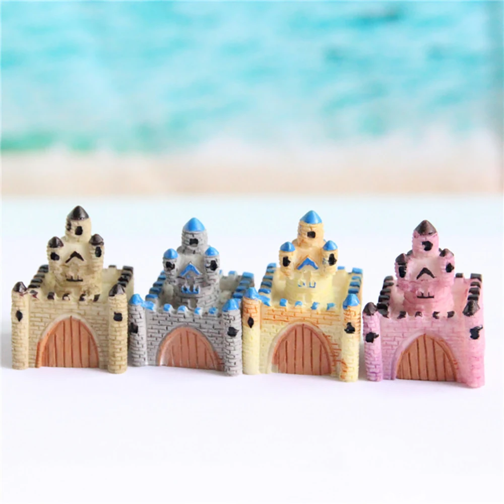 Аксессуары в форме замка личи миниатюрная фигурка кавайное украшение для стола и