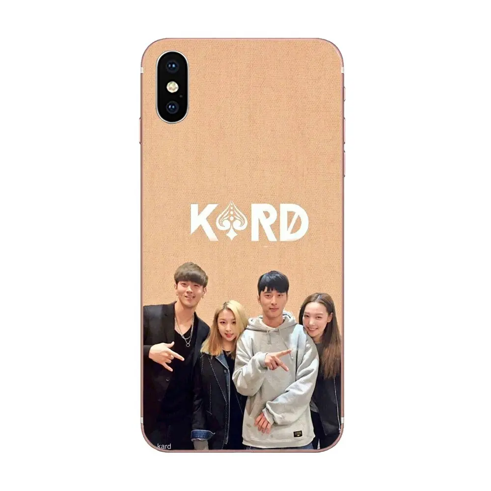 Розовый узор из ТПУ Корейская группа Kpop K.a.r.d для Huawei Nova 2 V20 Y3II Y5 Y5II Y6 Y6II Y7 Y9 G8 G9 GR3 GR5