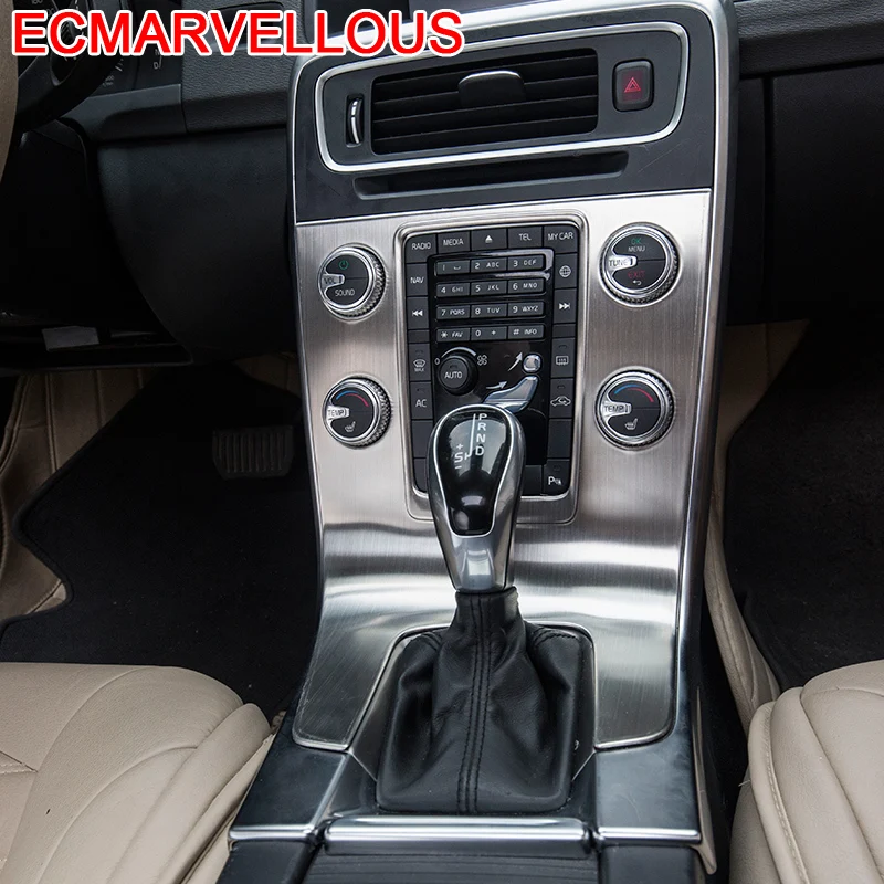 

Control System Gear Panel Automobile Decorative Modified Car Styling Accessories Sticker Strip Modification 18 19 FOR Volvo V60