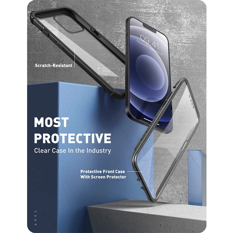 i blason for iphone 13 case 6 1 inch 2021 release ares full body rugged clear bumper cover with built in screen protector free global shipping