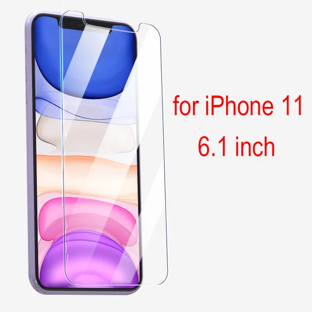 10 шт./партия 5 шт. 3 Закаленное стекло для iPhone 11 Pro X XS MAX 6 6s 7 8 Plus 4 4S 5 5S SE 5C Защитная пленка для экрана - Цвет: For iPhone 11