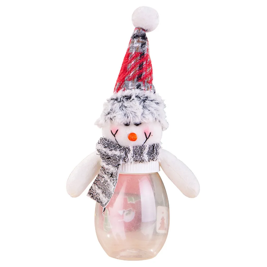 cocina organizer Cute Christmas Candy Storage Can Decor For Home Gift Biscuits Food Jar makeup organizador |