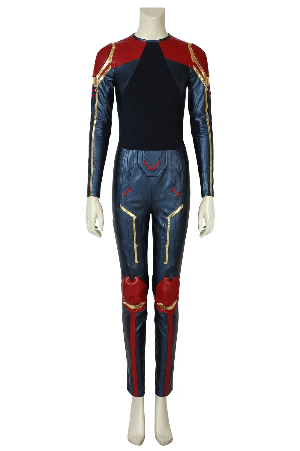 Костюм капитана Марвел для косплея Carol Danvers костюмы супергероя для Хэллоуина Ms. Marvel комбинезон для косплея COSPLAYONSEN